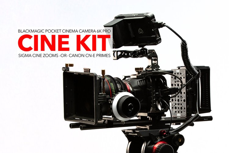 Blackmagic Design Pocket Cinema Camera 6K PRO - Cine Package