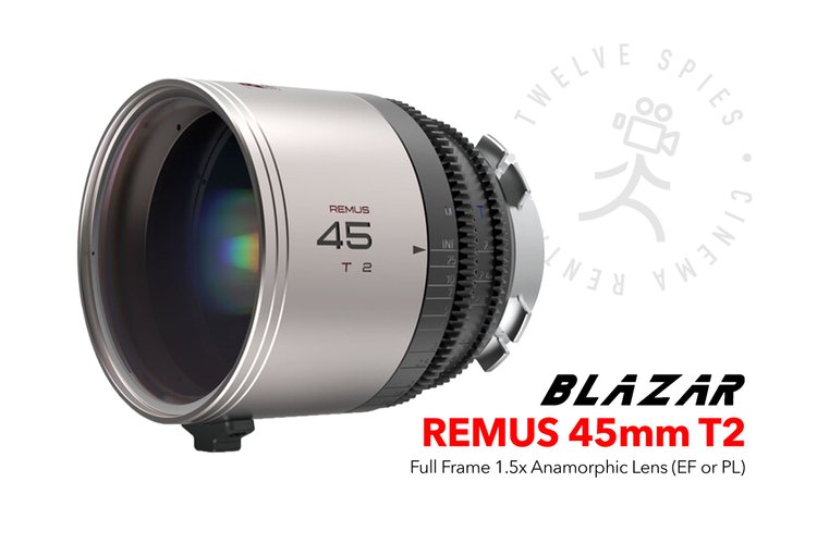 BLAZAR Remus 45mm T2.0 Full-Frame 1.5x Anamorphic Lens (EF or PL)