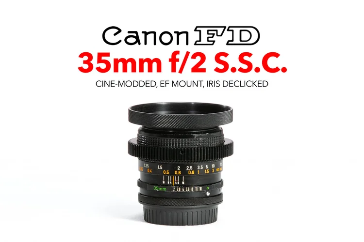 Canon FD 35mm f/2 S.S.C. (EF Mount)