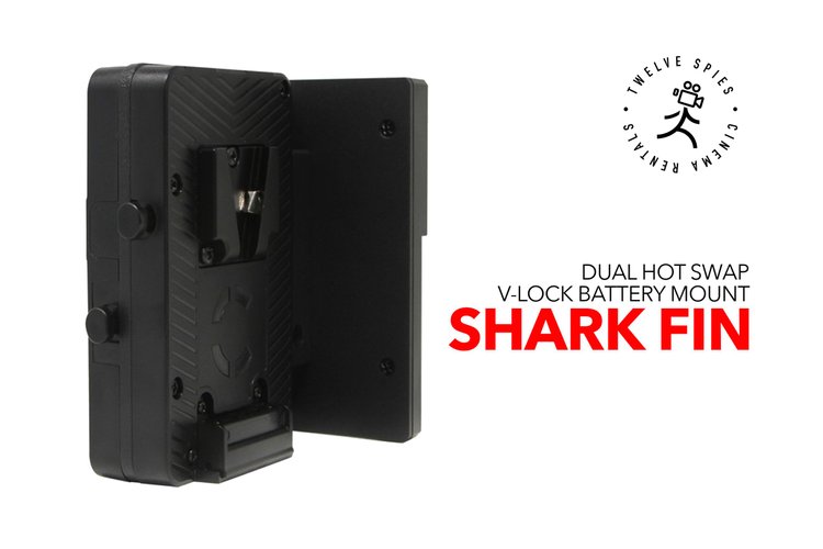 Core SWX Hot Swap Shark Fin V-mount battery mount (4 d-taps)