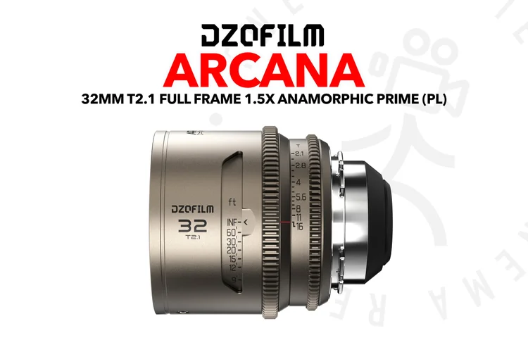 DZOFilm Arcana 32mm T2.1 Full-Frame 1.5X Anamorphic Prime (PL)