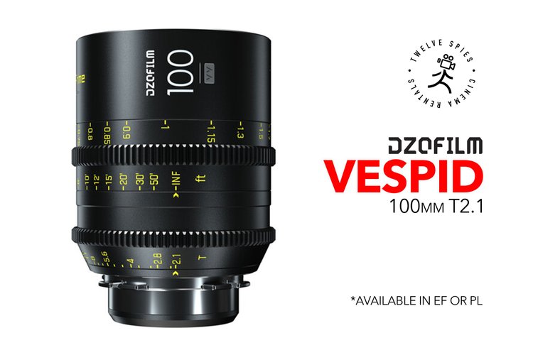DZOFilm Vespid 100mm T2.1 Full Frame Prime Lens (EF or PL)