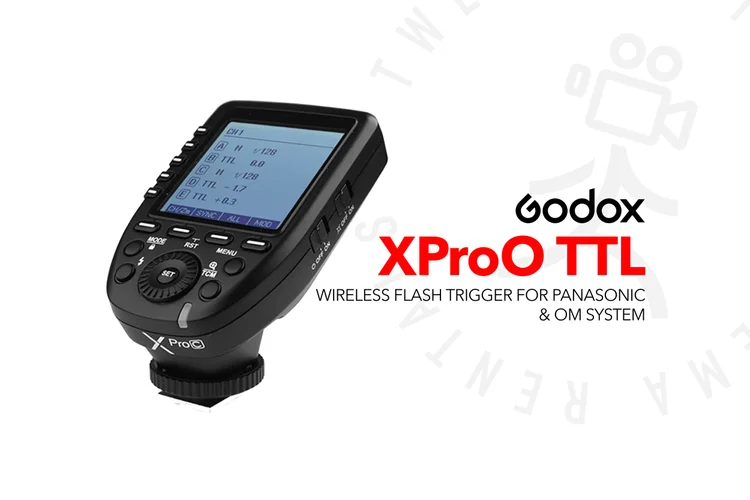 Godox XProO TTL Wireless Flash Trigger for Panasonic & OM System cameras