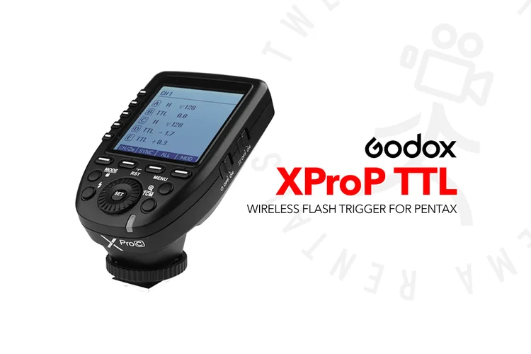 Godox XProP TTL Wireless Flash Trigger for Pentax cameras