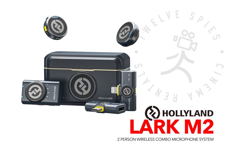 Hollyland LARK M2 DUO 2-Person Wireless Combo Microphone System