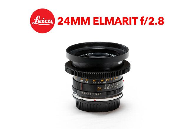 Leica R 24mm Elmarit f/2.8 (EF mount)