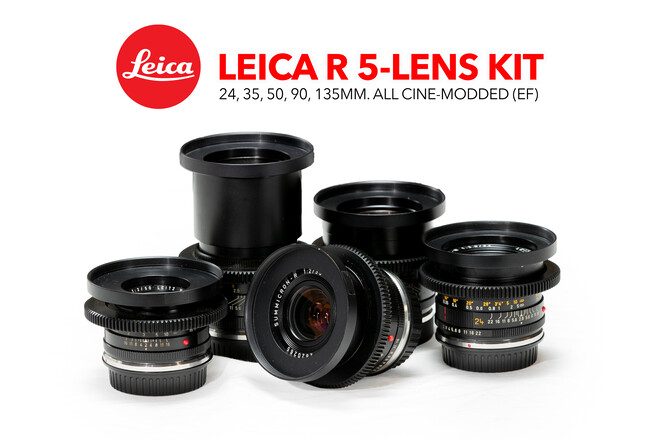Leica R 5-Lens Kit (24, 35, 50, 90, 135) | EF Mount
