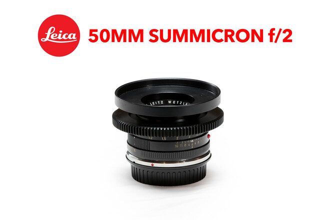 Leica R 50mm Summicron f/2 (EF mount)