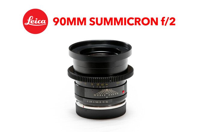 Leica R 90mm Summicron f/2 (EF mount)