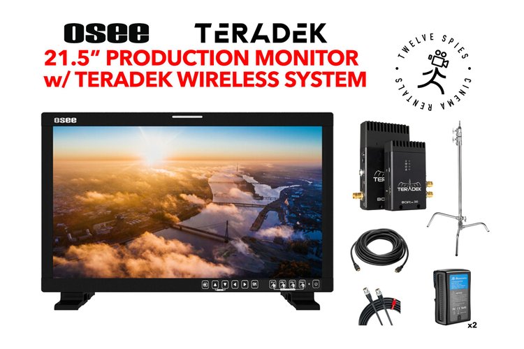OSEE 21.5" HDR Production Monitor Kit with Teradek options