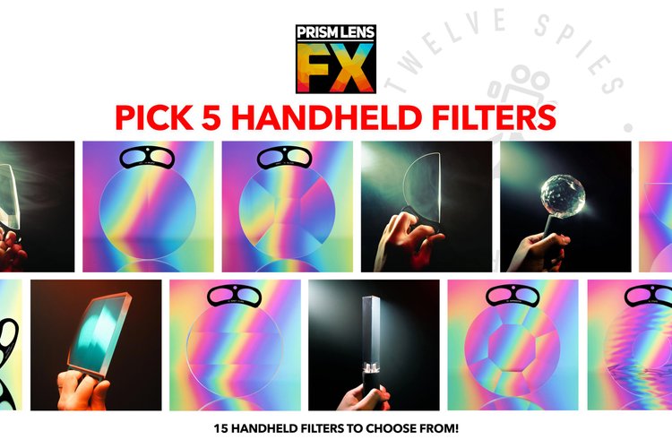 (Pick 5) Prism Lens FX Handheld FX Filters (15 filters to choose from!)