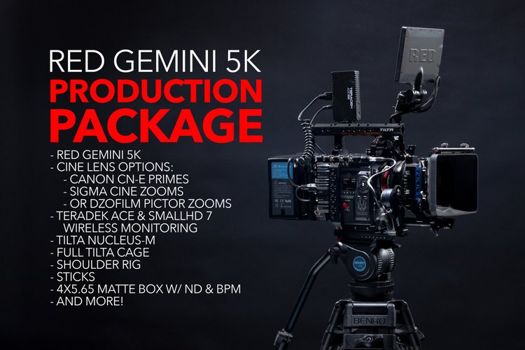 RED Gemini 5K S35 Cine Production Package