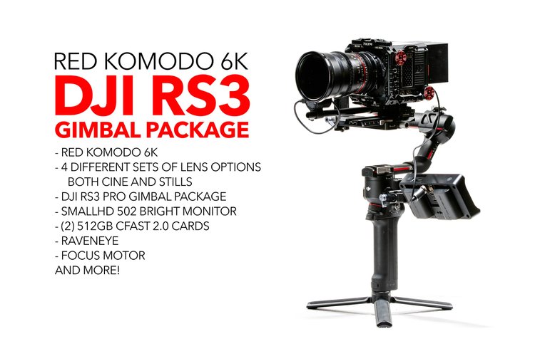 RED Komodo 6K / DJI RS 4 Pro Gimbal Package