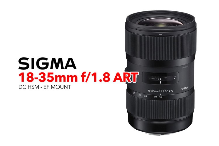 Sigma 18-35mm f/1.8 DC HSM Art - EF Mount