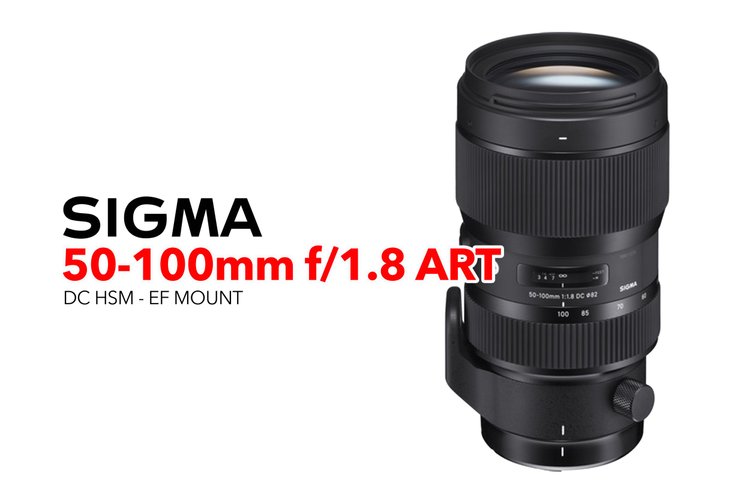 Sigma 50-100mm f/1.8 DC HSM Art Lens - EF mount