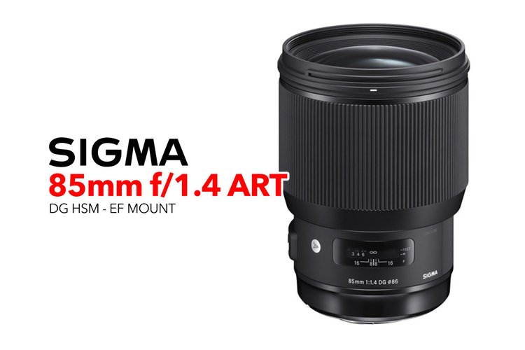 Sigma 85mm f/1.4 DG HSM Art - EF mount