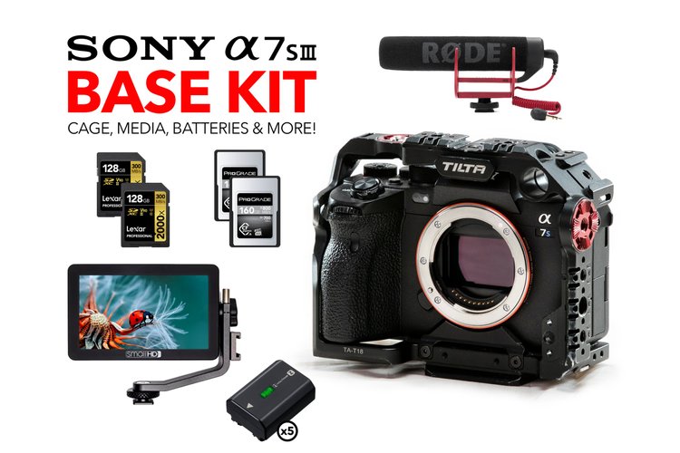Sony Alpha a7S III Base Kit with media & batteries