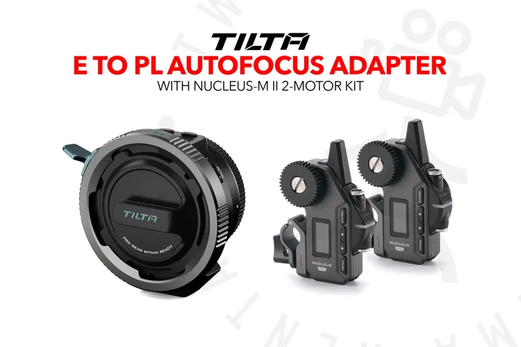 Tilta Nucleus Autofocus Adapter | Nucleus-M II dual-motor kit (E to PL)